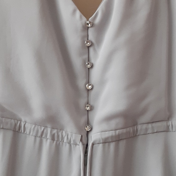 AW Bridal Light Silver bridesmaids Dress - Picture 6 of 8